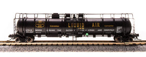 Broadway Limited Imports Tank Car BLI 3723 N Scale High-Capacity Cryogenic Tank Car Canadian Liquid Air Co. UTLX 2 Pack No