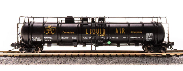Broadway Limited Imports Tank Car BLI 3723 N Scale High-Capacity Cryogenic Tank Car Canadian Liquid Air Co. UTLX 2 Pack No