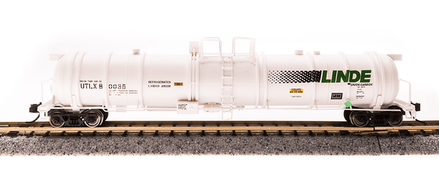 Broadway Limited Imports Tank Car BLI 3731 N Scale High-Capacity Cryogenic Tank Car Linde