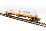 Broadway Limited Imports Tank Car BLI 6319 HO Scale Cryogenic Tank Car AirCo (Liquid Argon) UTLX Single Car