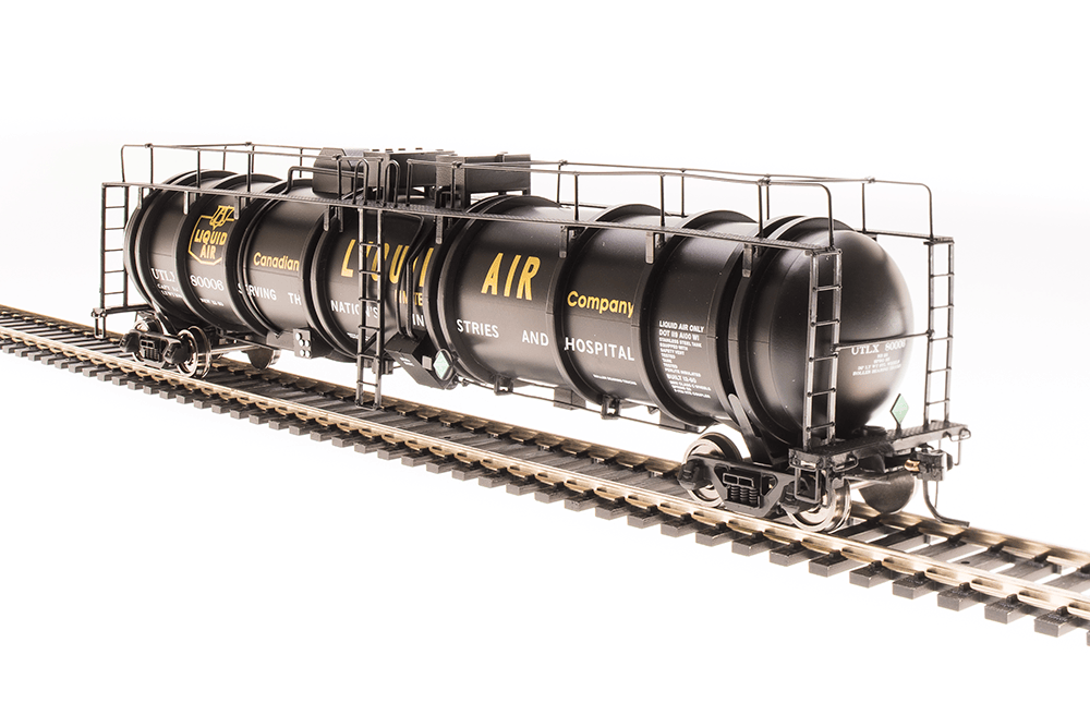Broadway Limited Imports Tank Car BLI 6324 HO Scale Cryogenic Tank Car Canadian Liquid Air UTLX Single Car