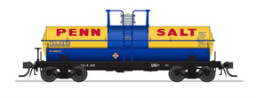 Broadway Limited Imports Tank Car BLI 7668 HO Scale 6000 Gallon Tank Car UTLX/Penn Salt Late 1950s Variety 2 Pack C