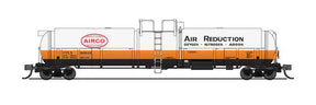 Broadway Limited Imports Tank Car BLI 8142 N Scale High-Capacity Cryogenic Tank Car Air Reduction AirCo UTLX 2 Pack