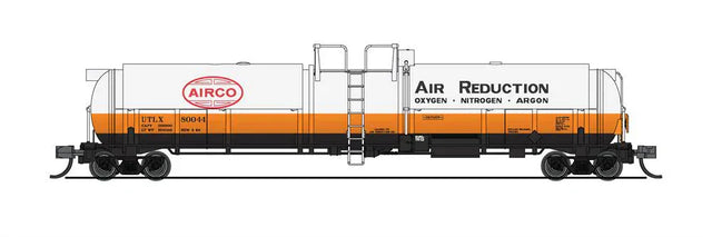 Broadway Limited Imports Tank Car BLI 8142 N Scale High-Capacity Cryogenic Tank Car Air Reduction AirCo UTLX 2 Pack