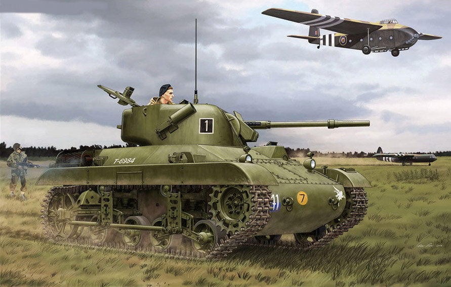 Bronco MILITARY MODEL Bronco British M22 Lucust T9E1 Airborne Tank 1/35