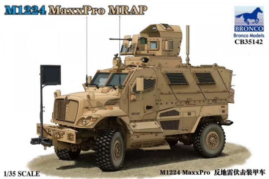 Bronco MILITARY MODEL Bronco M1224 MaxxPro MRAP Mine Resistant Ambush Protected Vehicle 1/35