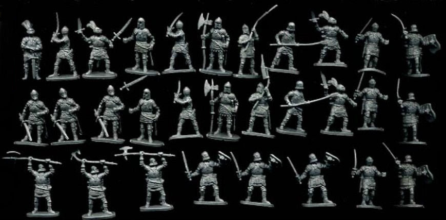 Ceasar Miniatures WARGAMES Caesar Miniatures 15th Century European Knights  1/72