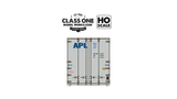 Class One Model Works ClassOneModelWorks CT00103 2 pack Monon 48′ Exterior Post – American President Lines APLU #488231 / 488690 HO Scale