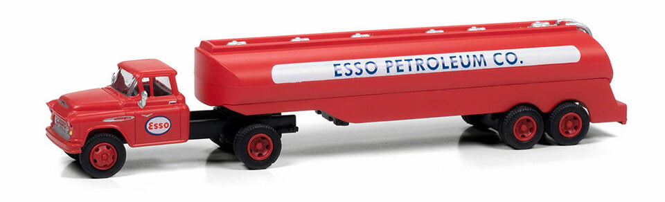Classic Metal Works DETAIL PARTS Classic Metal Works N '54 Ford W/Tanker Trailer ESSO