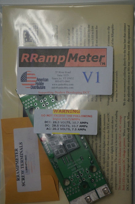 DCC Specialties DCC SPECIALTIES 246-RRAMPMETER V1 RRampmeter circuit module (ALL Scales) 246-RRAMPMETERV1
