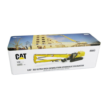 Diecast Masters Cat® 352 Ultra High Demolition Hydraulic Excavator - 1/50
