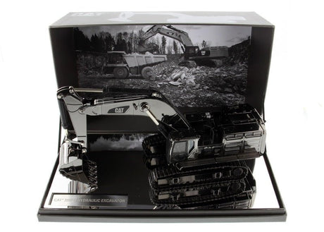 Diecast Masters Cat® 390F L Hydraulic Excavator - Gunmetal Finish - 1/50