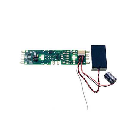 Digitrax DC Power Packs, DCC, Sound & Control Systems Digitrax SDXH187A0 HO SDXH187A0 Mobile DCC Decoder -- Fits Kato, Athearn Genesis, Stewart, 1 Amp, 8 FX3 Functions, 26x16x9mm Spkr
