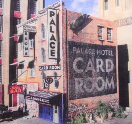 Downtown Deco Building - Kit Downtown Deco 1003 HO Scale Addams Avenue Part 3 Cast Hydrocal Building Kit