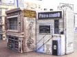 Downtown Deco Building - Kit Downtown Deco 1005 HO Scale Blair Avenue Part 1 Cast Hydrocal Building Kit