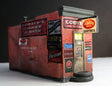 Downtown Deco Building - Kit Downtown Deco 1084 HO Scale Cooter's Liquor Store Cast Hydrocal Building Kit