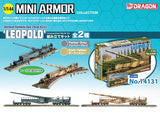 Dragon MILITARY MODEL Dragon 1/144 German 28cm K5(E) Leopold Railway Gun (New Tool) Kit