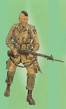 Dragon MILITARY MODEL Dragon 1/16 Screaming Eagle Soldier w/Rifle Normandy 1944 Kit