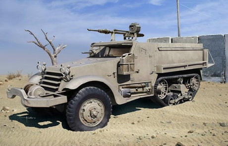 Dragon MILITARY MODEL Dragon 1/35 IDF M3 Halftrack w/20mm Hispano-Suiza HS.404 Cannon Kit