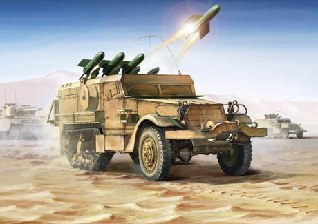 Dragon MILITARY MODEL Dragon 1/35 IDF M3 Halftrack w/Nord SS11 Anti-Tank Missile Carrier Kit