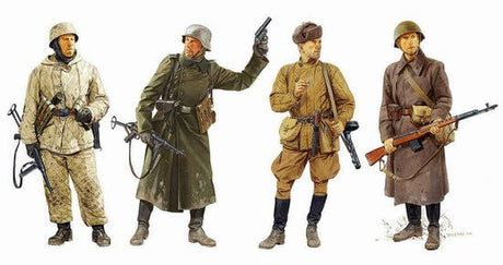 Dragon MILITARY MODEL Dragon 1/35 Ostfront Winter Combatants 1942-43 (4)