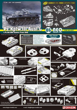 Dragon MILITARY MODEL Dragon 1/35 PzKpfw III Ausf L sPz Abt.502 Tank Leningrad 1942 (Re-Issue) Kit