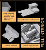 Dragon MILITARY MODEL Dragon 1/35 Sd.Kfz.250/4 Ausf A Leichter Truppenluftshutz (New Tool) Smart Kit