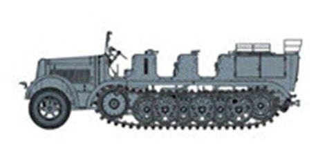 Dragon MILITARY MODEL Dragon 1/35 Sd.Kfz.7 8(t) Halftrack + s.FH.18 Howitzer Kit