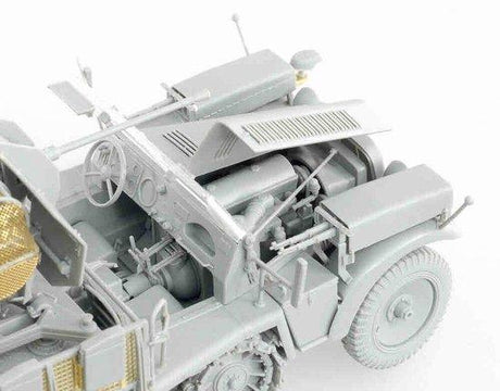 Dragon MILITARY MODEL Dragon 1/35 SdKfz 10/5 Light Halftrack w/2cm FlaK 38 Gun Kit
