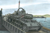 Dragon MILITARY MODEL Dragon 1/35 Tauchpanzer PzKpfw III 3.7cm (T) Ausf F Diving Tank w/Combat Cameramen Operation Sea Lion Kit