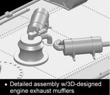 Dragon MILITARY MODEL Dragon 1/72 PzFahre Fahrendeck w/Gepanzete Land-Wasser-Schlepper Prototype II Kit