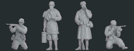 Dragon MILITARY MODEL Dragon  Battle of Kharkov Soldiers Winter Dress 1943 (4) 1/35