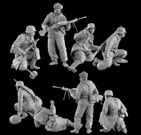 Dragon MILITARY MODEL Dragon  German Blue Div Spanish Volunteers Eastern Front 1942-43 (4) 1/35