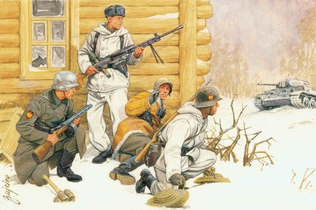 Dragon MILITARY MODEL Dragon  German Blue Div Spanish Volunteers Eastern Front 1942-43 (4) 1/35