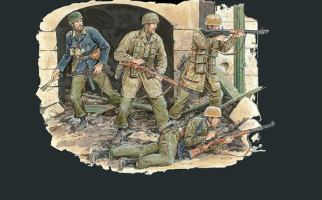 Dragon MILITARY MODEL Dragon  German Fallschirmjager Monte Cassino 1944 (4) 1/35