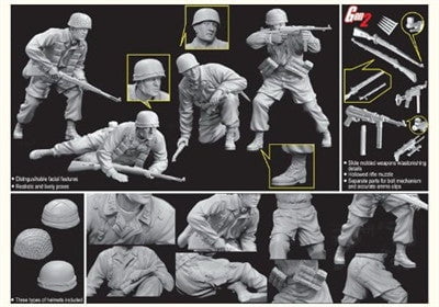 Dragon MILITARY MODEL Dragon  German Fallschirmjager Monte Cassino 1944 (4) 1/35