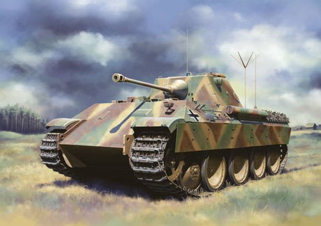 Dragon MILITARY MODEL Dragon PzBeobWg V Panther Tank w/5cm KwK 39/1 Gun  1/35