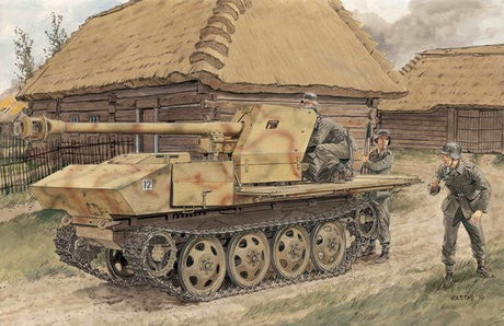 Dragon MILITARY MODEL Dragon Raupenschleppr Ost (RSO) w/7.5cm PaK 40/4 Gun 1/35