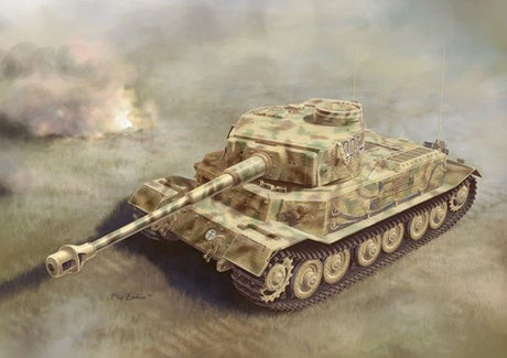 Dragon MILITARY MODEL Dragon SdKfz 181 PzKpfw VI(P) Tank w/Zimmerit 1/35