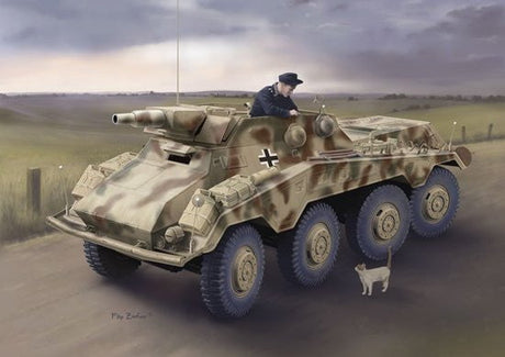 Dragon MILITARY MODEL Dragon SdKfz 234/3 Schwere PzSpahWg w/7.5cm KwK Gun Premium Edition  1/35