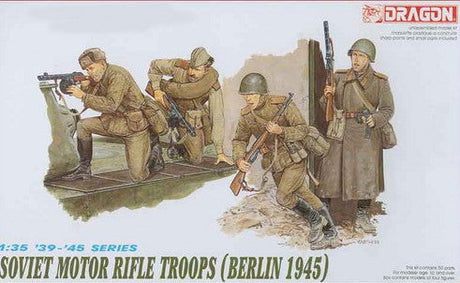 Dragon MILITARY MODEL Dragon Soviet Motor Rifle Troops Berlin 1945 (4) 1/35