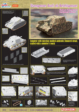 Dragon MILITARY MODEL Dragon  Sturmpanzer Ausf I BefehlsPz Assault Infantry Vehicle Based on PzKpfw IV Ausf G Chassis 1/35