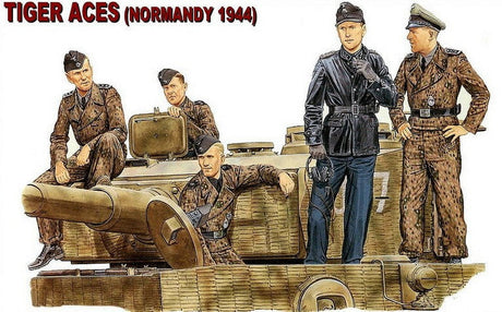 Dragon MILITARY MODEL Dragon Tiger Aces Normandy 1944 (5) 1/35