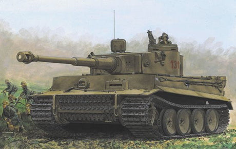 Dragon MILITARY MODEL Dragon Tiger I "131" s.Pz.Abt.504 Tunisia Smart Kit (Reissue) 1/35