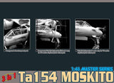 Dragon MODEL AIRPLANES Dragon 1/48 Focke Wulf Ta154 Moskito Aircraft (3 in 1) Kit (Re-Issue)