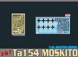 Dragon MODEL AIRPLANES Dragon 1/48 Focke Wulf Ta154 Moskito Aircraft (3 in 1) Kit (Re-Issue)