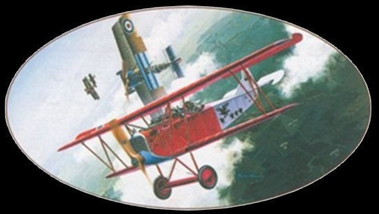 Dragon MODEL AIRPLANES Dragon 1/48 Knights of the Sky: Fokker D VII Biplane Kit