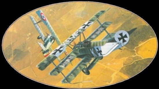 Dragon MODEL AIRPLANES Dragon 1/48 Knights of the Sky: Fokker Dr I Triplane Kit