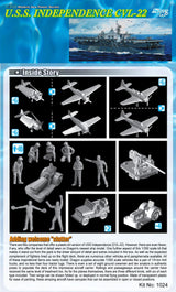 Dragon MODEL SHIPS Dragon 1/350 USS Independence CVL22 Aircraft Carrier Kit