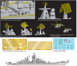 Dragon MODEL SHIPS Dragon 1/700 Russian Navy Pyotr Veliky Nuclear Guided Missile Cruiser Premium Edition (3 in 1 Kit)
